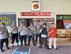 Polsek Cisaat Tingkatkan Pengamanan Mako Pasca Ledakan Bom di Polsek Astana Anyar Bandung