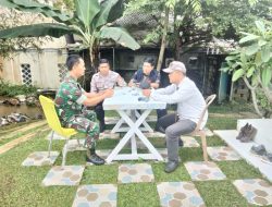 Sinergitas Bhabinkamtibmas dan Babinsa sampainkan pesan kamtibmas