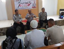 Polsek Cisaat Kembali Menggelar Jumat Curhat
