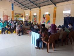 Panit Binmas Polsek Cisaat Hadiri Kegiatan Germas Wujudkan Masyarakat Hidup Sehat