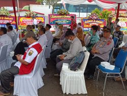 Panit Binmas Polsek Cisaat Hadiri Peresmian Gedung Transfusi Darah (UTD) PMI Kabupaten Sukabumi