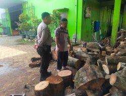 PATROLI DIALOGIS SAMAPTA POLSEK CISAAT SAMPAIKAN PESAN KAMTIBMAS