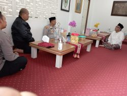 Kapolsek Cisaat Silaturahmi Kamtibmas dengan Tokoh Agama