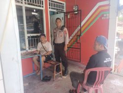 Personel Polsek Cisaat Polres Sukabumi Kota Kontrol Tempat Wisata