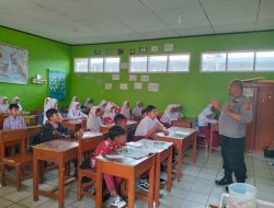 Jajanan Chiki Ngebul Nitrogen Bikin Keracunan, Polsek Cisaat berikan himbauan ke Sekolah