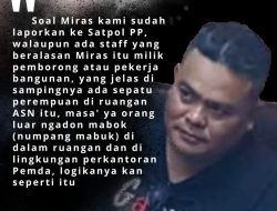 Sekjen Gapura RI Soroti Adanya Botol Miras “INTISARI” Di Kantor SETDA Kabupaten Sukabumi