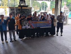 Dikmas Lantas Unit Lalu Lintas Polsek Cisaat Kepada Pelajar