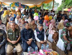 Kapolsek Cisaat Hadiri Gerakan Aksi Deteksi dan Intervensi Stunting (GADIS) di Sukabumi