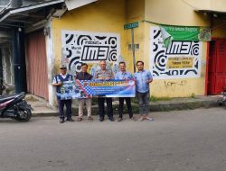 Uni Lantas Polsek Cisaat Sosialisasikan ETLE pada Ojek Pangkalan