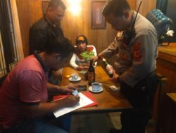 Cegah Peredaran Miras, Polsek Cisaat Gencar Laksanakan Razia Miras