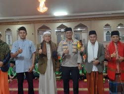 Kapolsek Cisaat Hadiri Peringatan Isra Mi’raj Nabi Muhammad SAW 1444 H