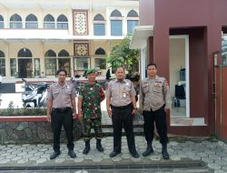 SINERGITAS TNI POLRI, BHABINKAMTIBMAS BERSAMA BABINSA SAMBANGI SATPAM PONPES AL MA’TUQ