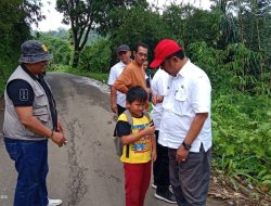 Asep Japar Tinjau Lokasi Longsor dan Rencanakan Relokasi