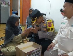 Jum’at Berkah, Polsek Cisaat berikan bantuan pake sembako kepada masyarakat kurang mampu