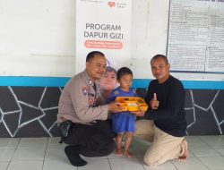 Melalui Program Dapur Gizi,Bhabinkamtibmas Antisipasi Stunting dan Gizi Buruk