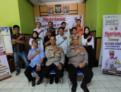 Ngariung bareng Kapolsek Cisaat, Polsek Cisaat Tatap muka dengan Perangkat Desa Sukasari Sukabumi