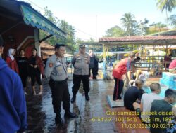 Polsek Cisaat kunjungi obyek Wisata Sampaikan Himbauan Kamtibmas Pada Pengelola Dan Pengunjung