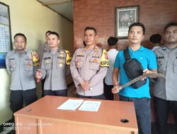 Diduga Lakukan Penyerangan Dengan Sajam, Empat Orang Siswa SLTP Diamankan Jajaran Polsek Warungkiara