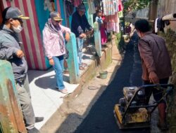 Pemdes Kompa Alokasikan DD Tahap 1 Untuk Pengaspalan Jalan Lingkungan