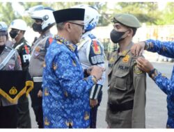 Plt.Iwan Setiawan Didampingi Kapolres Bogor Apel Pengamanan Lebaran 2023