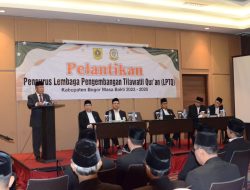 Lantik Pengurus LPTQ Periode 2023-2028, Sekda Kabupaten Bogor Minta LPTQ Komitmen Dorong semangat Kecintaan Masyarakat Terhadap Al-Qur’an