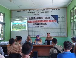 Kabid Prasarana dan Penanggulangan Bencana Pertanian Harapkan Pertanian Di Warungkiara Terus Berkembang
