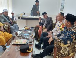 Kapolsek Cisaat Silaturahmi Kamtibmas ke Kantor MUI Kabupaten Sukabumi
