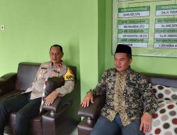 Menjalin Kedekatan Kapolsek Cisaat Silaturahmi Kepada Ketua KUA