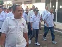 Prabu Rusmana Bacaleg DPRD Provinsi JABAR Dampingi DPD dan DPC Dari Partai Perindo Ke KPU Kabupaten Sukabumi