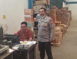 Dialogis Dengan Perusahaan, Bhabinkamtibmas Polsek Cisaat Sambangi PT.Mayora