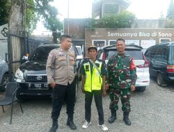 Sinergitas Babinkamtibmas Polsek Cisaat dan Babinsa Dalam Menjaga Kamtibmas