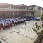 Jadi Pembina Upacara, Kanit Lantas Polsek Cisaat Ingatkan Siswa Untuk Tertib Lalu Lintas