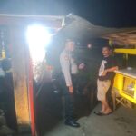 Cegah Aksi Kejahatan,Unit Patroli Polsek Cisaat gelar Patroli Malam