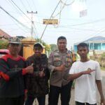 Wujudkan Kemitraan Bhabinkamtibmas Polsek Cisaat sambang Warga di Desa Binaannya