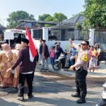 Pawai Karnaval Polsek Cisaat Laksanakan Pengamanan