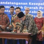 Iwan Setiawan Tandatangani Kesepakatan Komponen Pendanaan Pilkada Serentak 2024