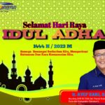 H. Ayep Zaki, S.E., M.M. Bacaleg DPR RI 2024 Dari Partai Nasdem Untuk Dapil Kota Dan Kabupaten Sukabumi Mengucapkan Selamat Hari Raya Idul Adha 1444H