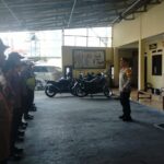 Pelaksanaan Apel Polisi RW di Pimpin Kapolsek Cisaat