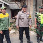 Soliditas TNI Polri Babinkamtibmas Polsek Cisaat dan Babinsa menjaga Kamtibmas