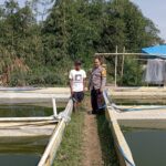 Jaga Kamtibmas,Bhabinkamtibmas Polsek Cisaat Sambangi Warganya