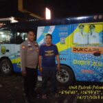 Patroli Malam, Unit Samapta Polsek Cisaat Tekan Kriminalitas dan Gangguan Kamtibmas