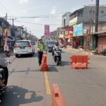 Ops Keselamatan Lodaya 2023,Unit Lantas Polsek Cisaat Berikan Teguran Humanis Tertib Berlalu lintas