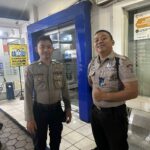 Patroli Perbankan, Polsek Cisaat Cegah Gangguan Kamtibmas