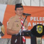 Burhanudin Melepas Anggota Pramuka Kabupaten Bogor Ikut Raimuna Nasional