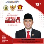 Ketua Komisi lV DPRD Kabupaten Sukabumi, Hera Iskandar Mengucapkan Dirgahayu Republik Indonesia Ke-78