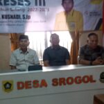 Tampung Aspirasi Warga Srogol, H.Kusnadi Siap Bantu RTLH Bagi Masyarakat Tidak Mampu