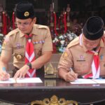 Sekda Kukuhkan Anggota Pramuka sebagai Pramuka Garuda Kwarcab Kabupaten Bogor