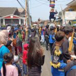 Polsek Cisaat laksanakan Pengamanan Pawai Karnaval Masyarakat