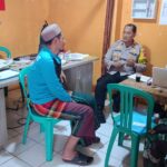 Kapolsek Cisaat Koordinasi dengan Panitia Pelaksana Pilkades Desa Cibatu Kec.Cisaat
