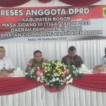Reses Anggota Dewan Masa Sidang III Kabupaten Bogor Dikecamatan Cigombong tahun 2023, Menampung Aspirasi Warga